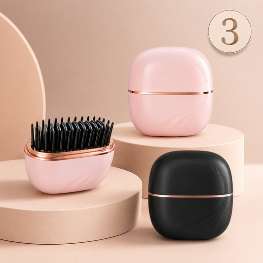 Pack Trio Lissé Mini — trois brosses lissantes sans fil