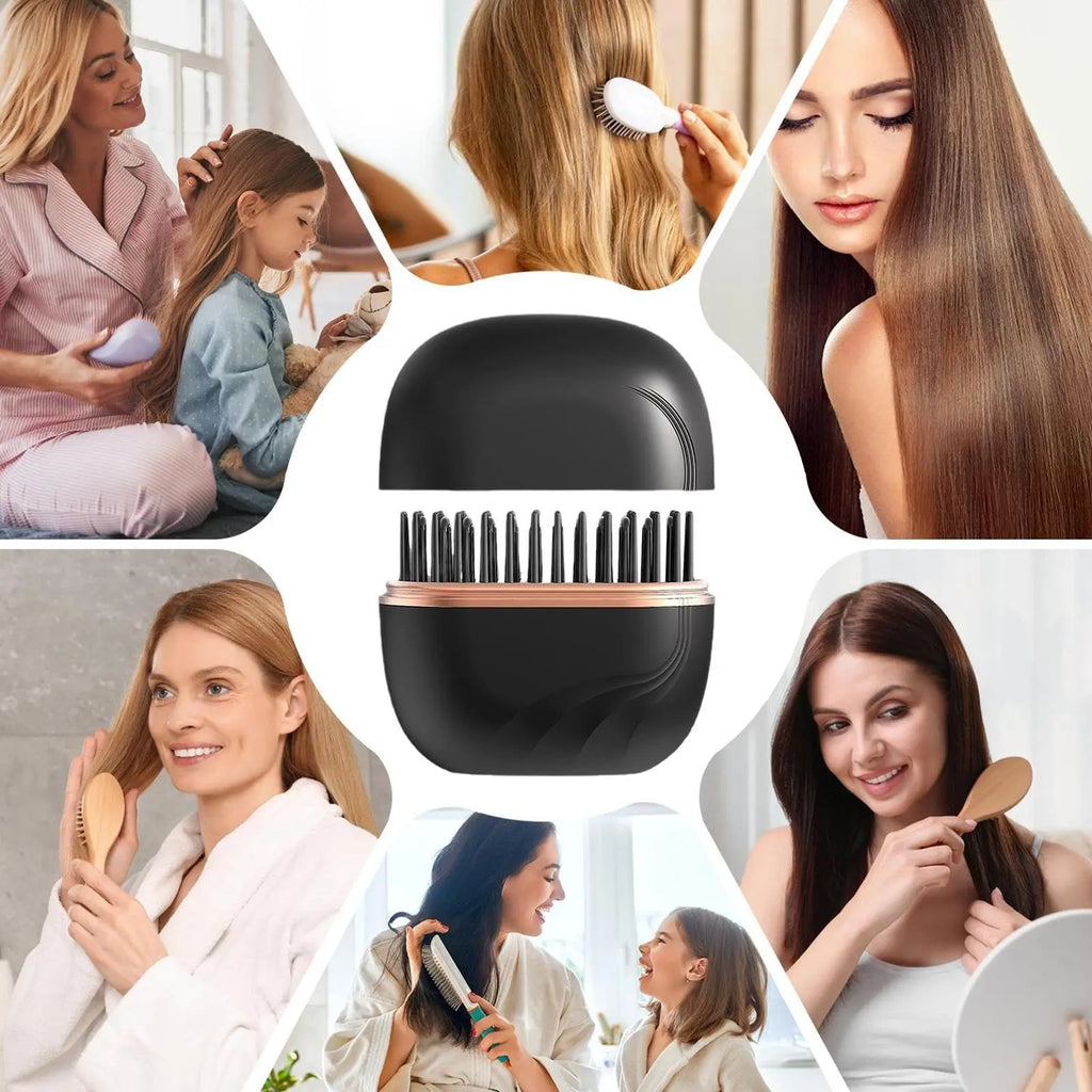 Lissé Mini Brosse Lissante Sans Fil