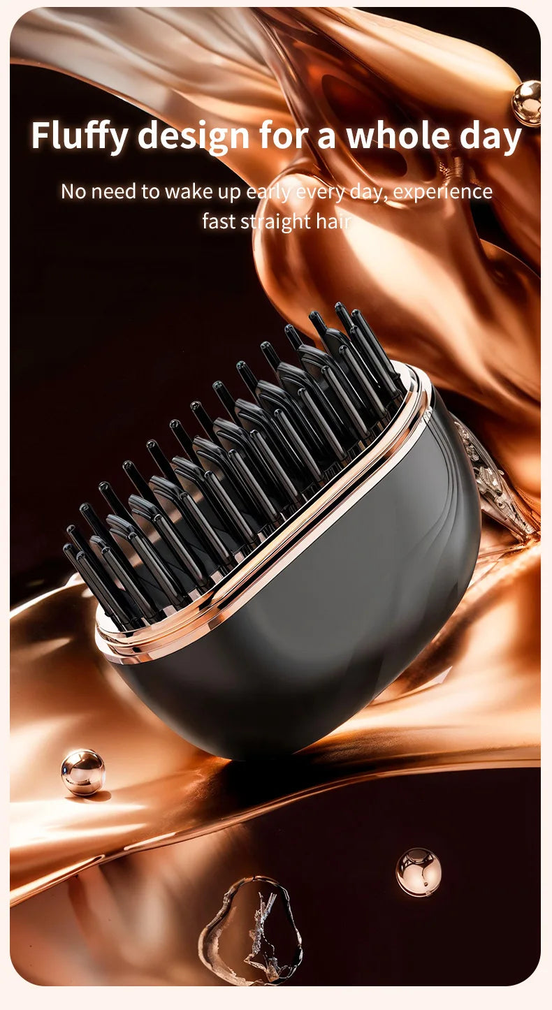 Lissé Mini Brosse Lissante Sans Fil