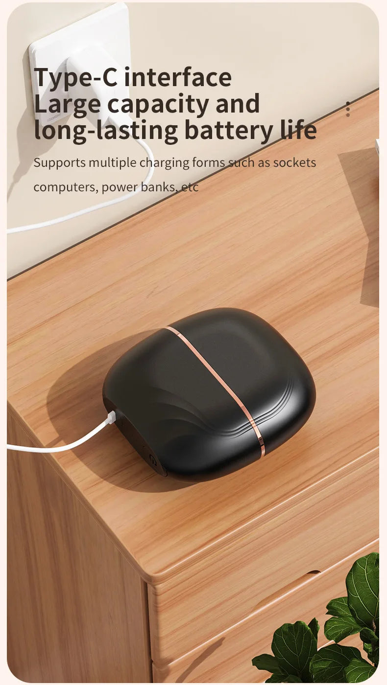 Lissé Mini Brosse Lissante Sans Fil