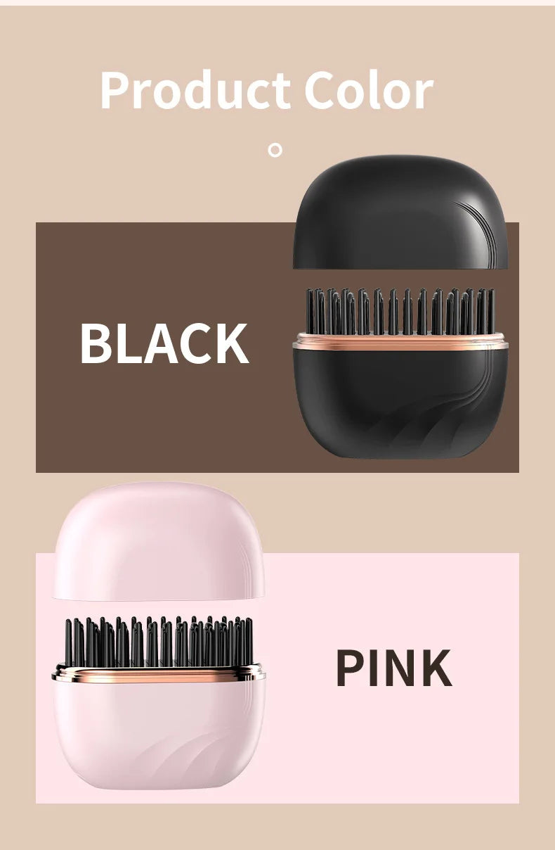 Lissé Mini Brosse Lissante Sans Fil